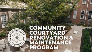 Community Courtyard Renovation in Nashville | Gardens of Babylon