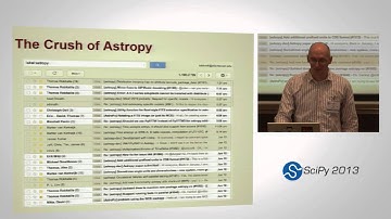 Astropy, growing a community-based software system for astronomy; SciPy 2013 Presentation