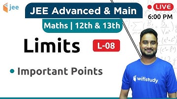 Important Points - Limits (L-08) | Maths by Dangi Sir | JEE Advanced/Main