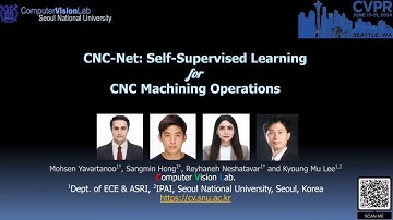 CNC-Net: Self-Supervised Learning for CNC Machining Operations