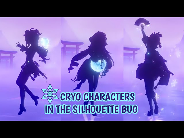 Cryo Characters in the Silhouette Bug class=