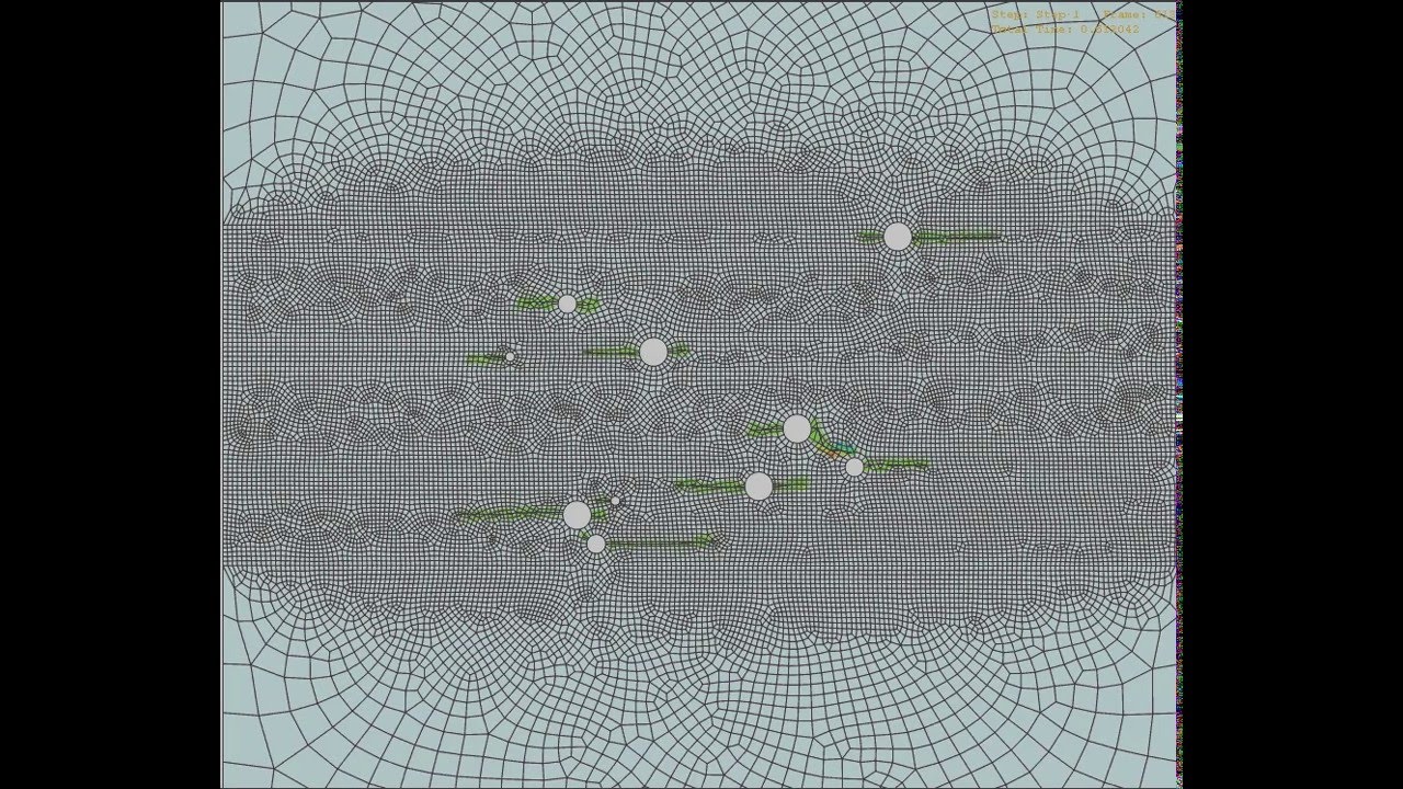 Multiple Crack Initiation and Propagation with the XFEM in ABAQUS - YouTube