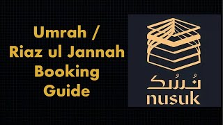 How To Book Time Slot For Riaz ul Jannah And Umrah Using Nusuk App | Nusuk App Guide screenshot 5