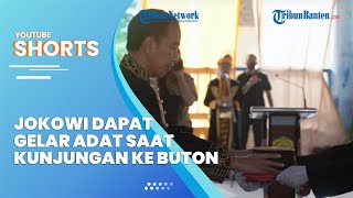 Makna Tersirat Gelar yang Didapat Jokowi Dari Kesultanan Buton