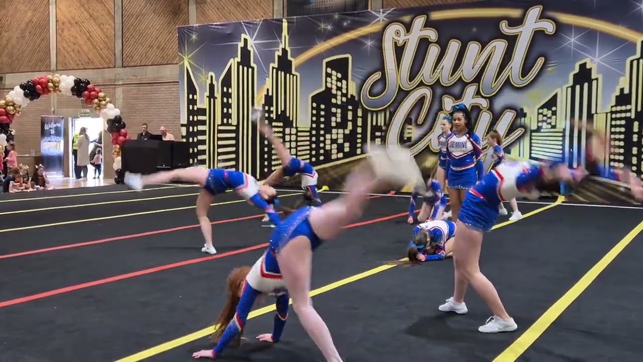 Gemini Cheer Neon, Stunt City Belfast February 2025