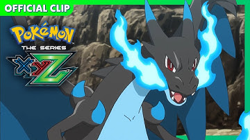 A Mega Charizard Battle! | Pokémon the Series: XYZ | Official Clip