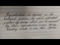 English cursive writing | handwriting | learn to write |#handwriting #learning #writing 