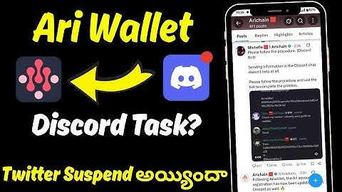 Ari Wallet New Update|Ari Discord Bot Task|Ari Wallet Airdrop Task Submission Update|tecexp