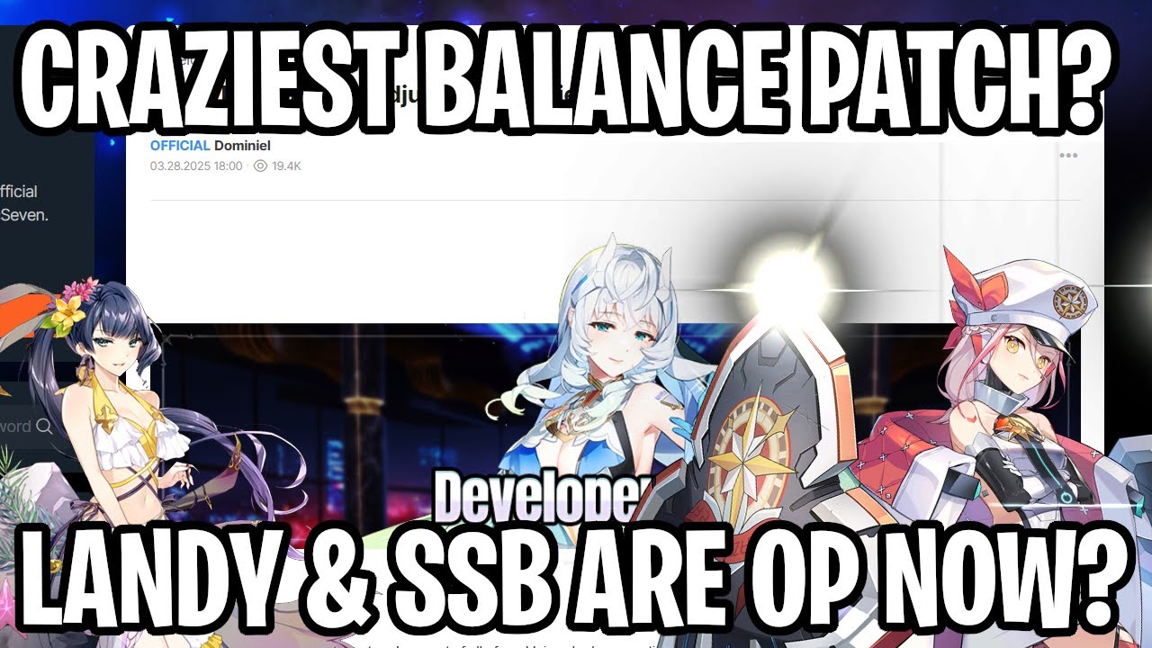BIGGEST BALANCE PATCH EVER? OLD UNITS ARE OP NOW? [Epic Seven] - YouTube
