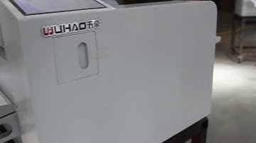 Wh-533 automatic creasing machine (automatically feed of paper take up roller )