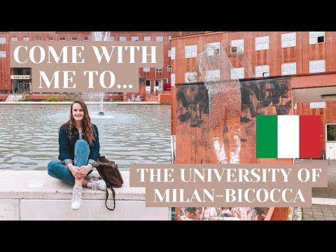 ONE DAY AT THE UNIVERSITY OF MILAN-BICOCCA // STUDY ABROAD IN ITALY