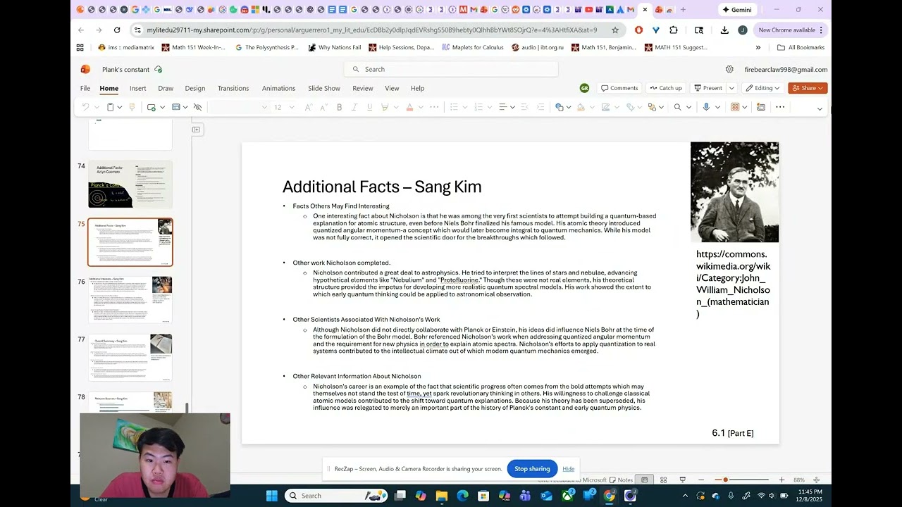Planck's Constant Part E