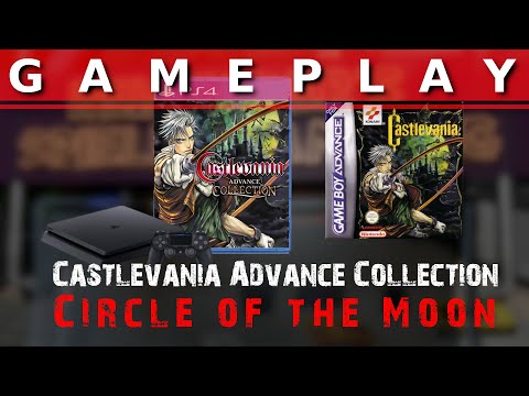 Gameplay : Castlevania Advance Collection : Circle of the Moon [Playstation 4]