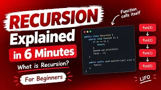 What is Recursion in Programming Explained in 6 Minutes | For Beginners