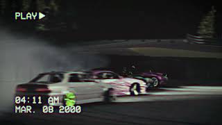 Drifting with a VHS filter on Assetto Corsa
