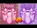 CHOOSE YOUR GIFT 🎁 PINK VS PURPLE