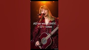 Many times does Taylor repeat the song title?♥️ (Part 2) #edit #taylorsversion #songs #music #ts