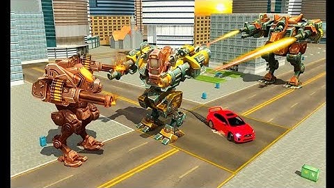 Stealth Robot Transforming Games //Robot Car Games