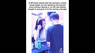 Bp House Jennie Said She Wanted A Cotton Candy Maker Toy But Ended Up So Fan Boy Bought To Fansign