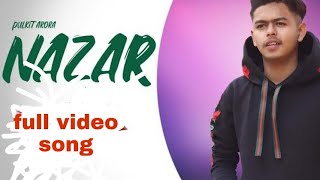Nazar (Official Video) - Pulkit Arora | Kabira | Ayaan Records | Latest Haryanvi Songs 2024