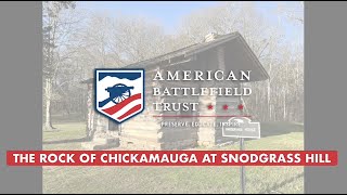 Tour Stop 10: The Rock of Chickamauga: Snodgrass Hill & Horseshoe Ridge