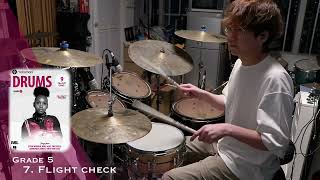 Grade 5 Flight Check Rockschool Drums 2024