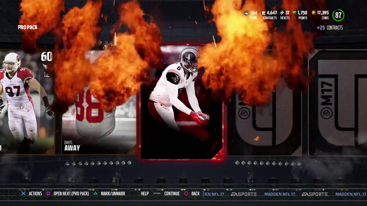 Madden 17 Ultimate Team - FlashBack, Pro Pack Opening