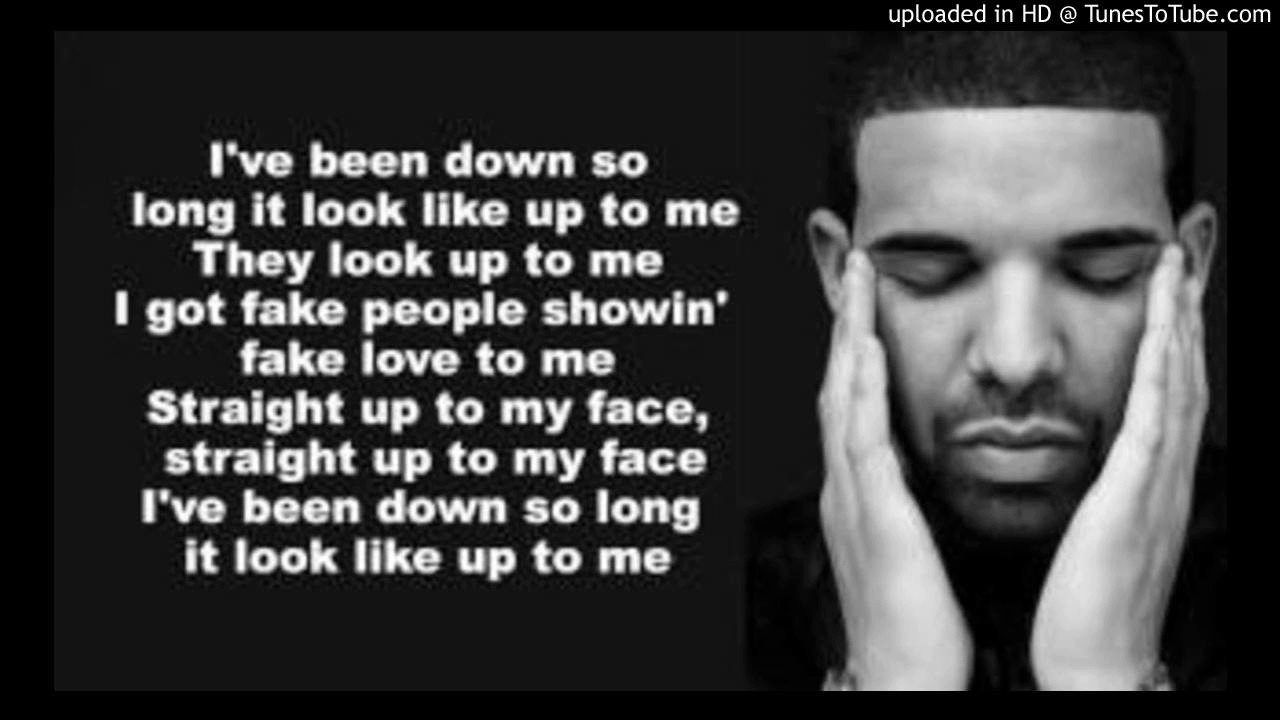 Drake - Fake Love With Lyrics - YouTube