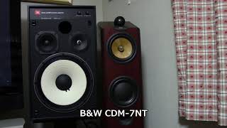 JBL 4312E vs B&W CDM-7NT　女性ヴォーカル＆ハイレゾ編