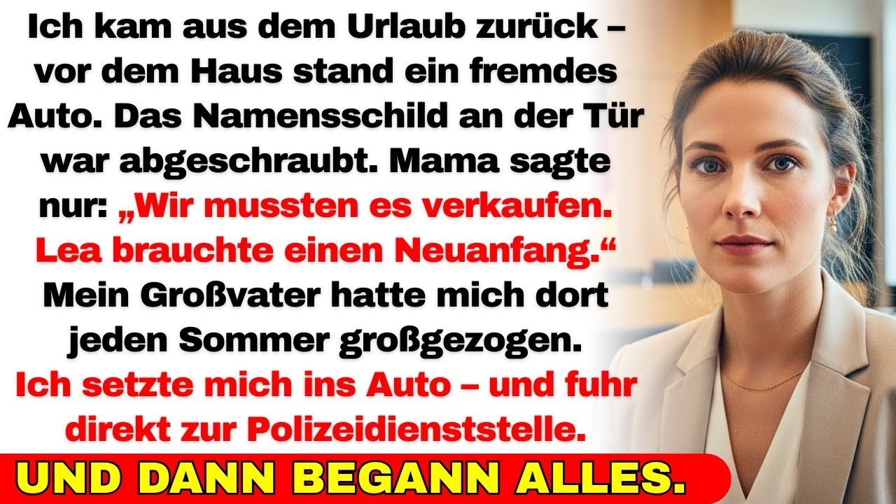 Mein Großvater überschieb mir sein Haus – meine Eltern verkauften es heimlich. Ein schwerer Fehler…