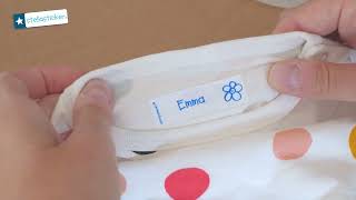 Etichette Termoadesive da applicare con Ferro da stiro sul cotone, ultra resistenti - Stellasticker