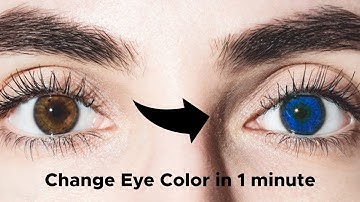 Change Eye Color in Photoshop Just in 1 Minute -  Quick & Easy Tutorial