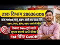 GDS 1st Merit List 2026 | 28636 Vacancy Cut Off Result Date Out 🔥#indiapost #GDScutoff#gdsbharti2026