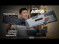 NuPhy Air96 Customizable Low-Profile Keyboard - Unboxing &amp; Comparison