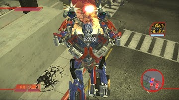 Transformers The Game Mod - Optimus Prime and Bumblebee vs Brawl