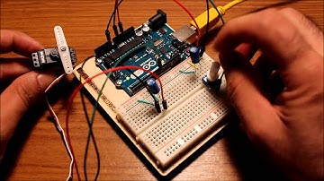 Introdução ao Arduino: Projecto 6 - controlar servo com potenciómetro