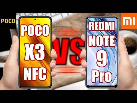 Poco X3 NFC vs Redmi Note 9 Pro