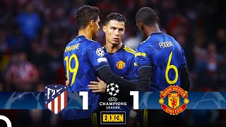 Atletico Madrid - Manchester United (1-1) Maç Özeti | Şampiyonlar Ligi Son 16 Turu 1. Maç