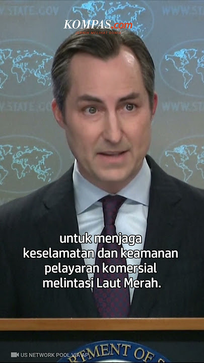 AS Nyatakan Houthi sebagai Kelompok Teroris Global #Shorts