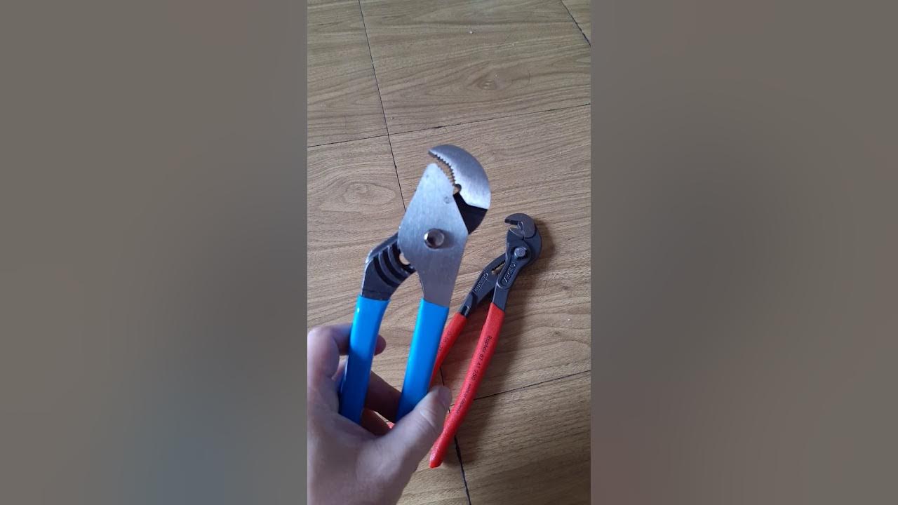 Preview คีมคอม้า Channellock model 410 VS Knipex Raptor YouTube