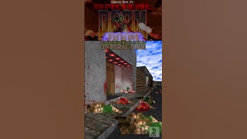 Doom 2 - In Rural Only - #doom #doom2 #games #retrogaming  #doomwads #gameshorts #secrets