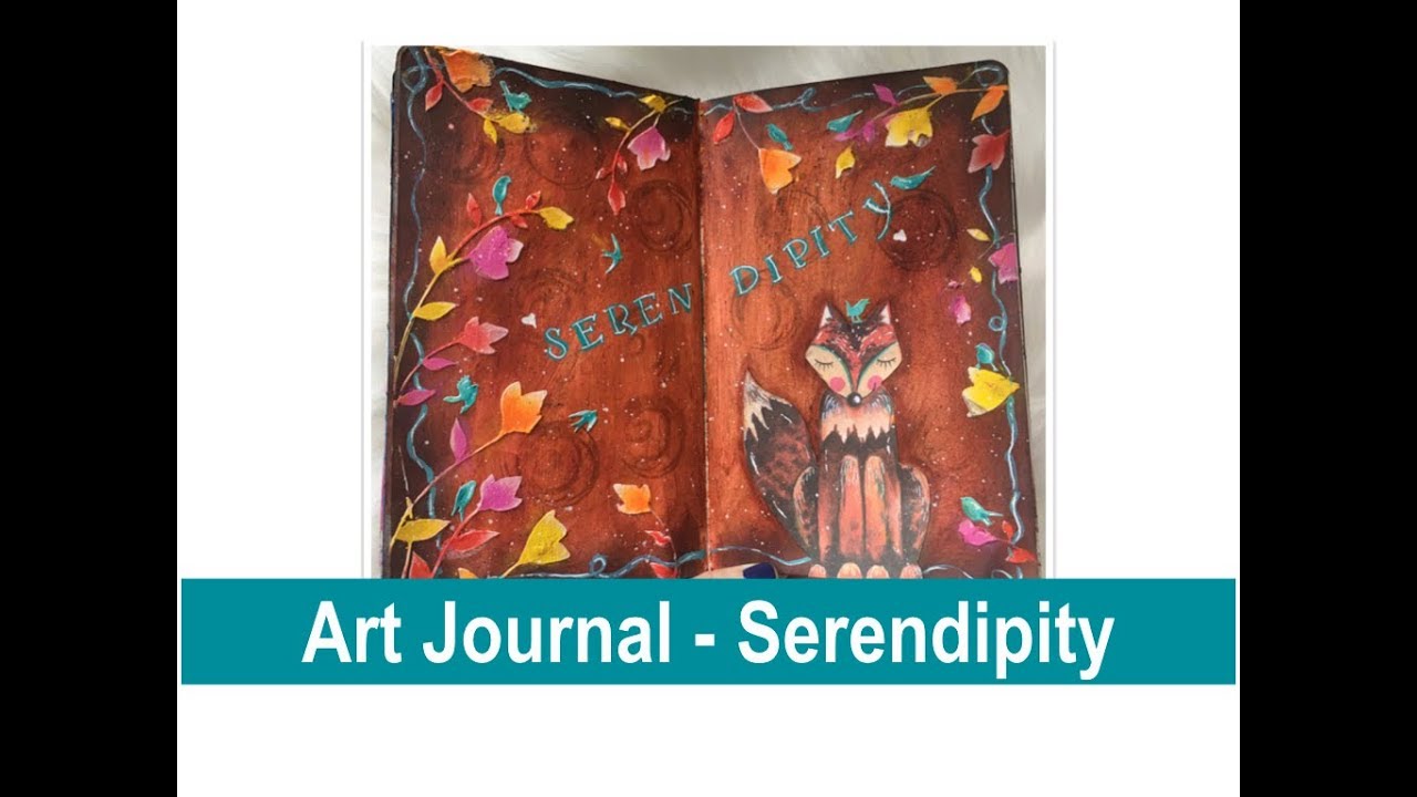 Mixed Media Art Journal with Infusions & Gelatos - YouTube