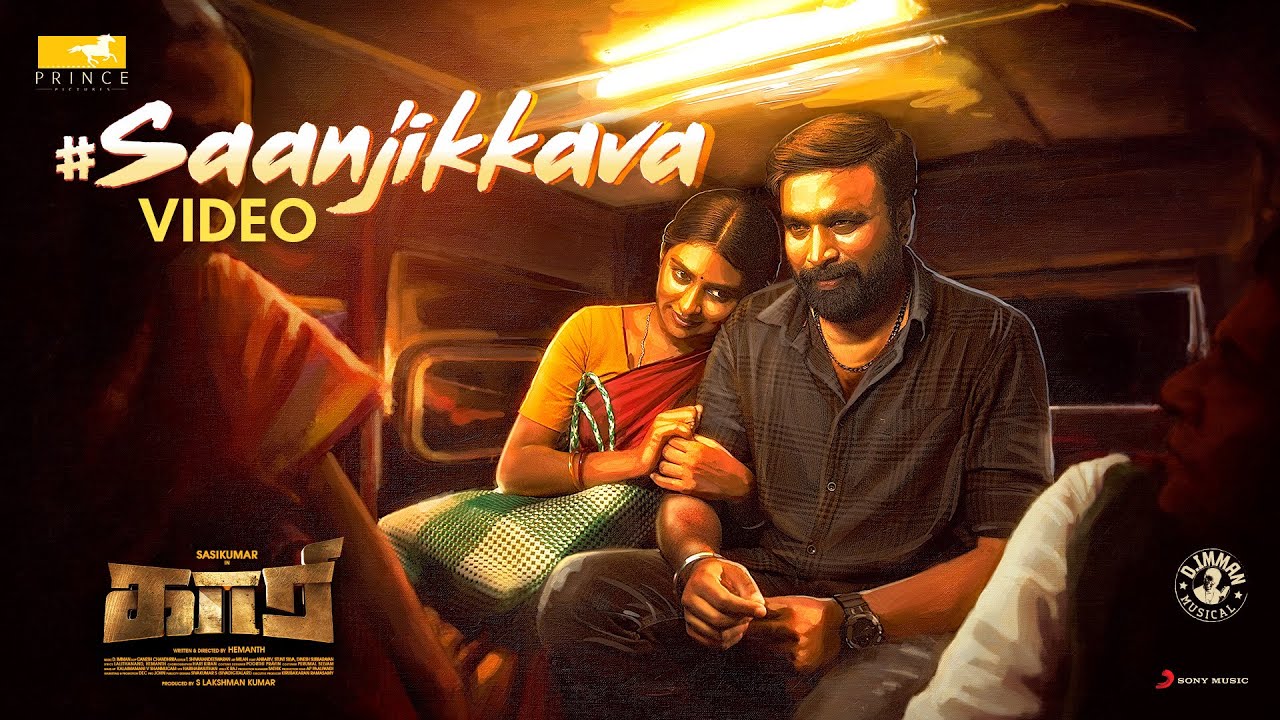 KAARI   Saanjikkava Video  Sasikumar  D Imman  Hemanth  Sid Sriram