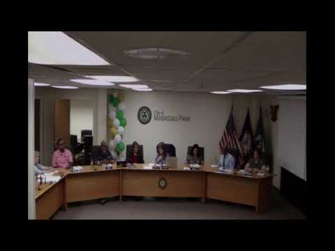 Manassas Park Governing Body Meeting July 19, 2022