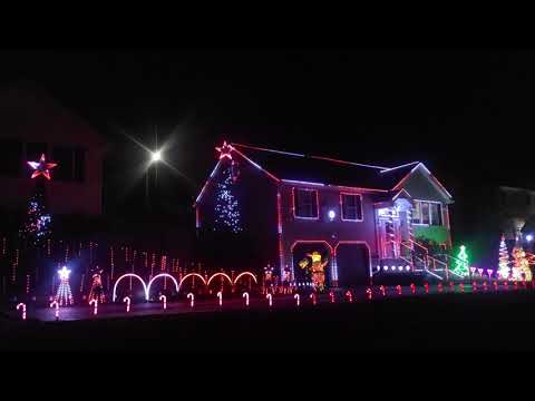 The Stevens christmas lights show 2021