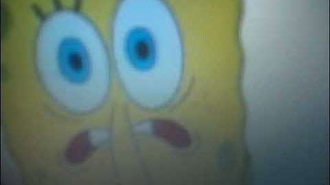 SpongeBob gets scared of the all star THX logo loud