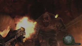 Resident Evil 4 Part 12.Leon Vs The Giants