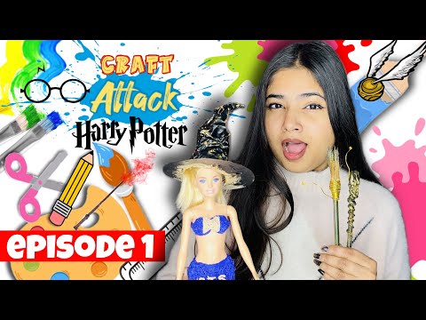 DIY Harry potter inspired crafts😱 craft attack Episode:1 @itspriyanjalisingh