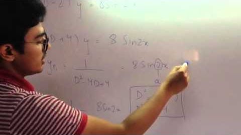 Case of Particular integral with example