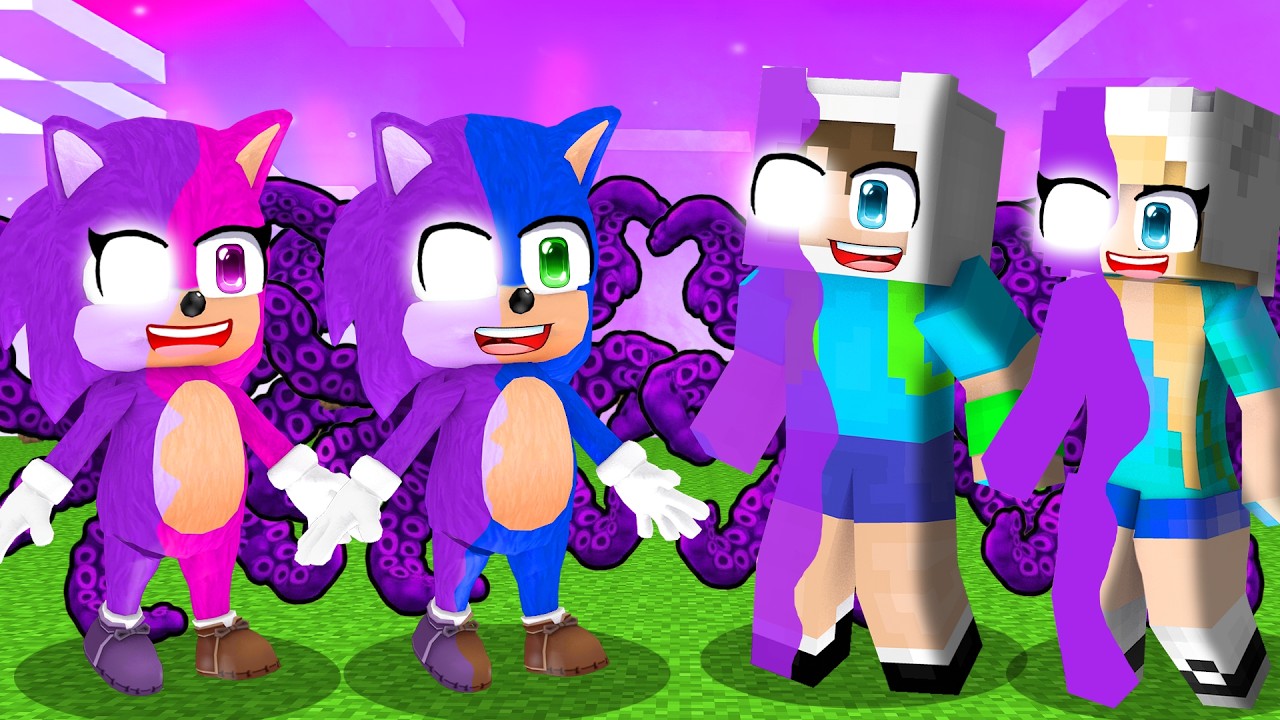 ENES VE BEBEK SONİC'İN AİLESİ NEDEN KARANLIK OLDU 😱 Minecraft
